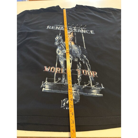 Beyoncé Renaissance World Tour T-Shirt Black Short Sleeve Concert Tee Size XL - Picture 5 of 8